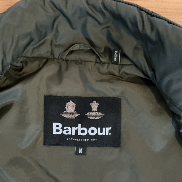 Barbour Barlow Quilted Gilet Vest Size M • Lightweight Puffer • British Outdoor - Picture 10 of 14